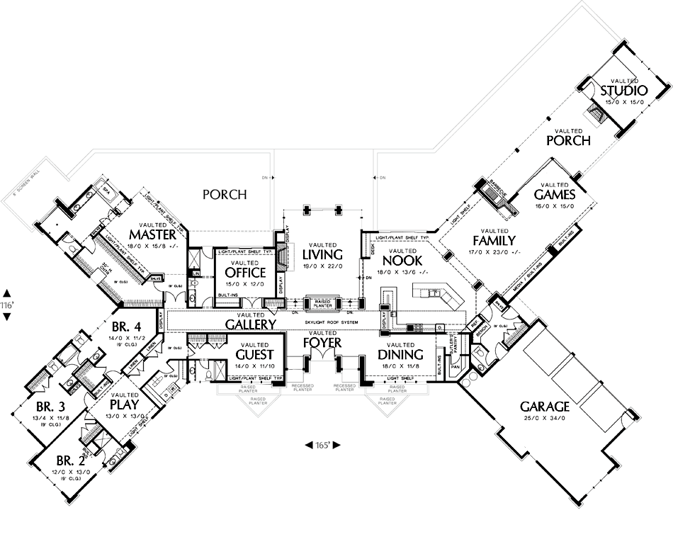 Modern House Plan With 5 Bedrooms And Baths 6774 Modern House Plan With 5 Bedrooms And, 6000 Sq Ft House Plans With Basement