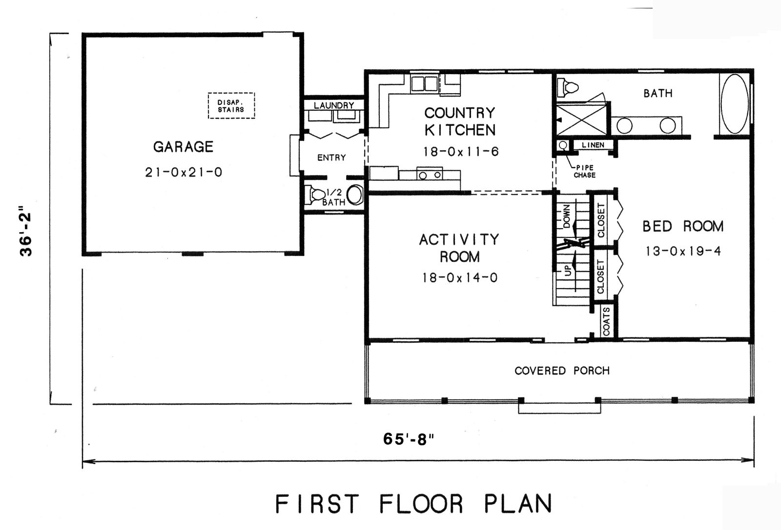 Cape Cod House Plan With 3 Bedrooms And 2 5 Baths 3569