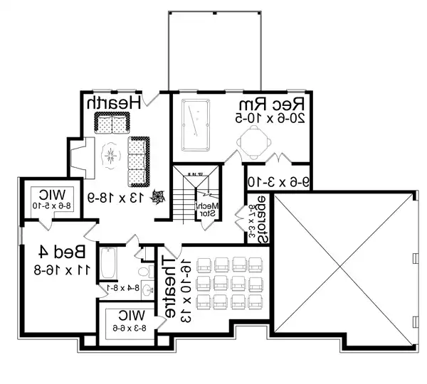 Basement Floor Plan