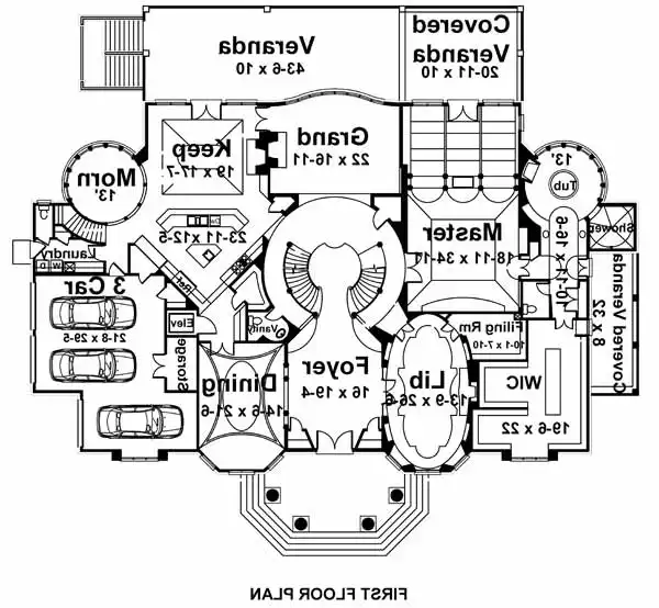 1st Floor Plan