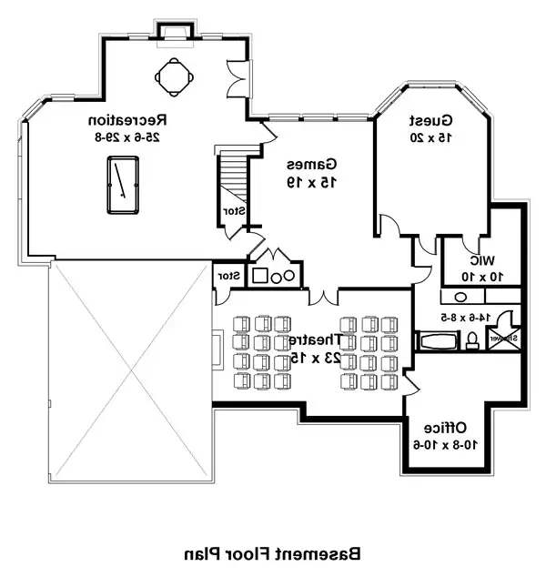Basement Floor Plan