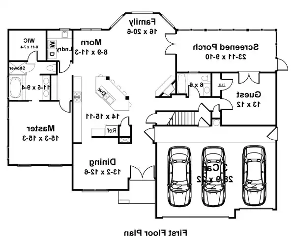 1st Floor Plan