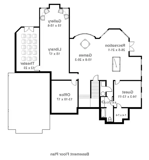 Basement Floor Plan