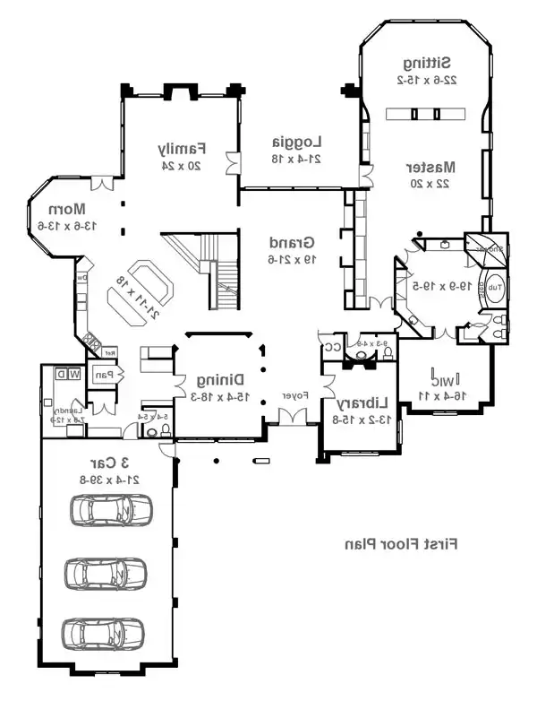 1st Floor Plan