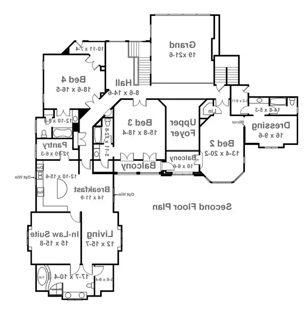 2nd Floor Plan