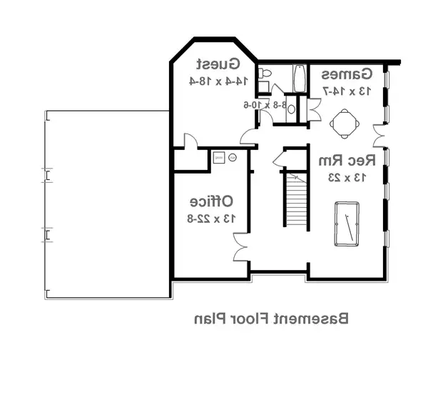 Basement Floor Plan