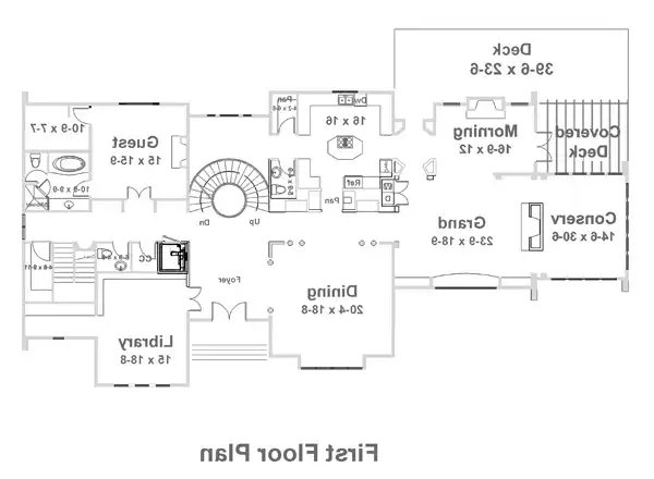 1st Floor Plan