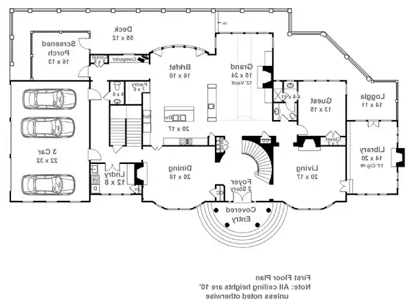 1st Floor Plan