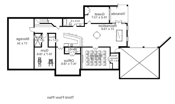 3rd Floor Plan