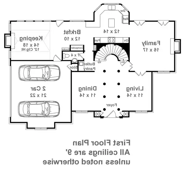 1st Floor Plan