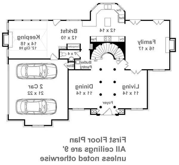 1st Floor Plan