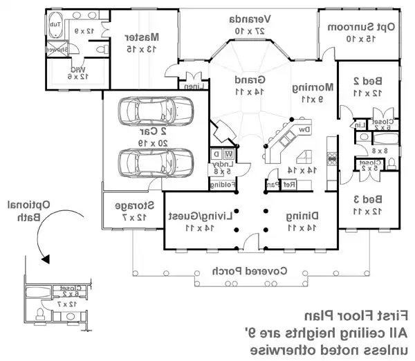 1st Floor Plan