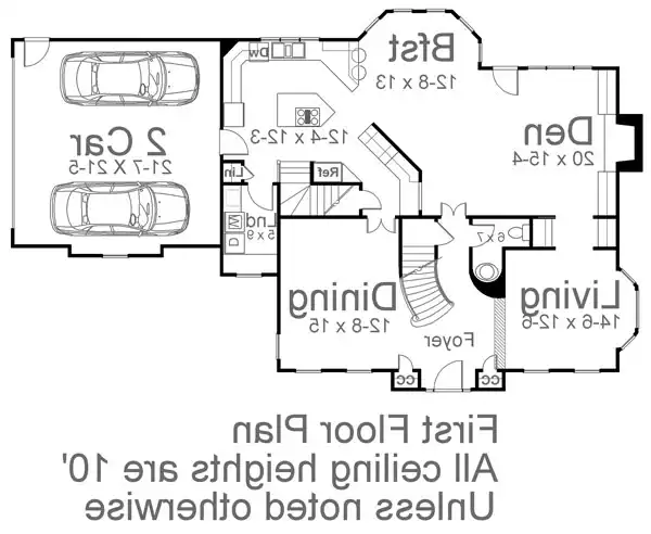 1st Floor Plan