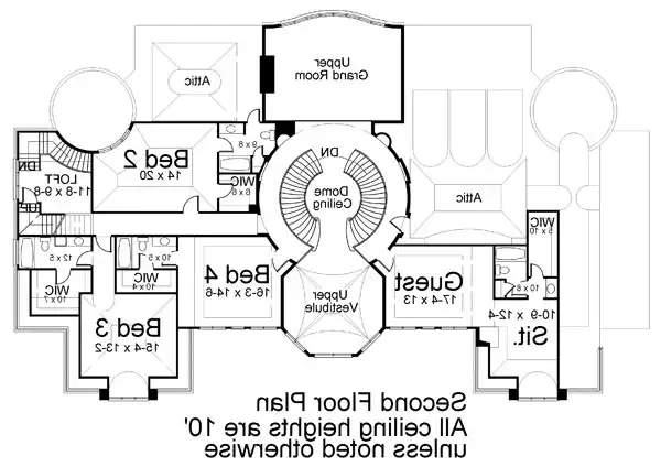 2nd Floor Plan