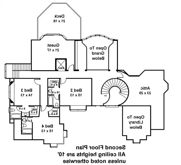 2nd Floor Plan