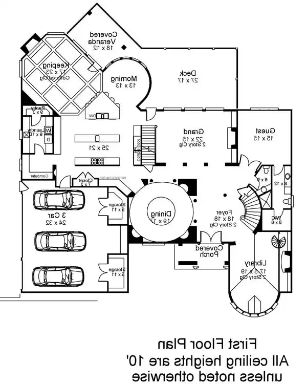 1st Floor Plan