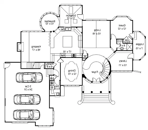 1st Floor Plan
