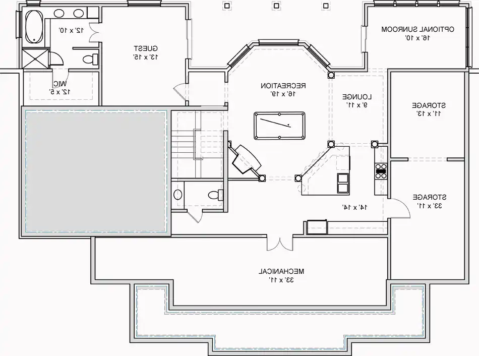 Basement Floor Plan