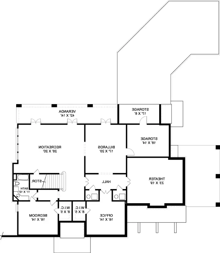 Basement Floor Plan