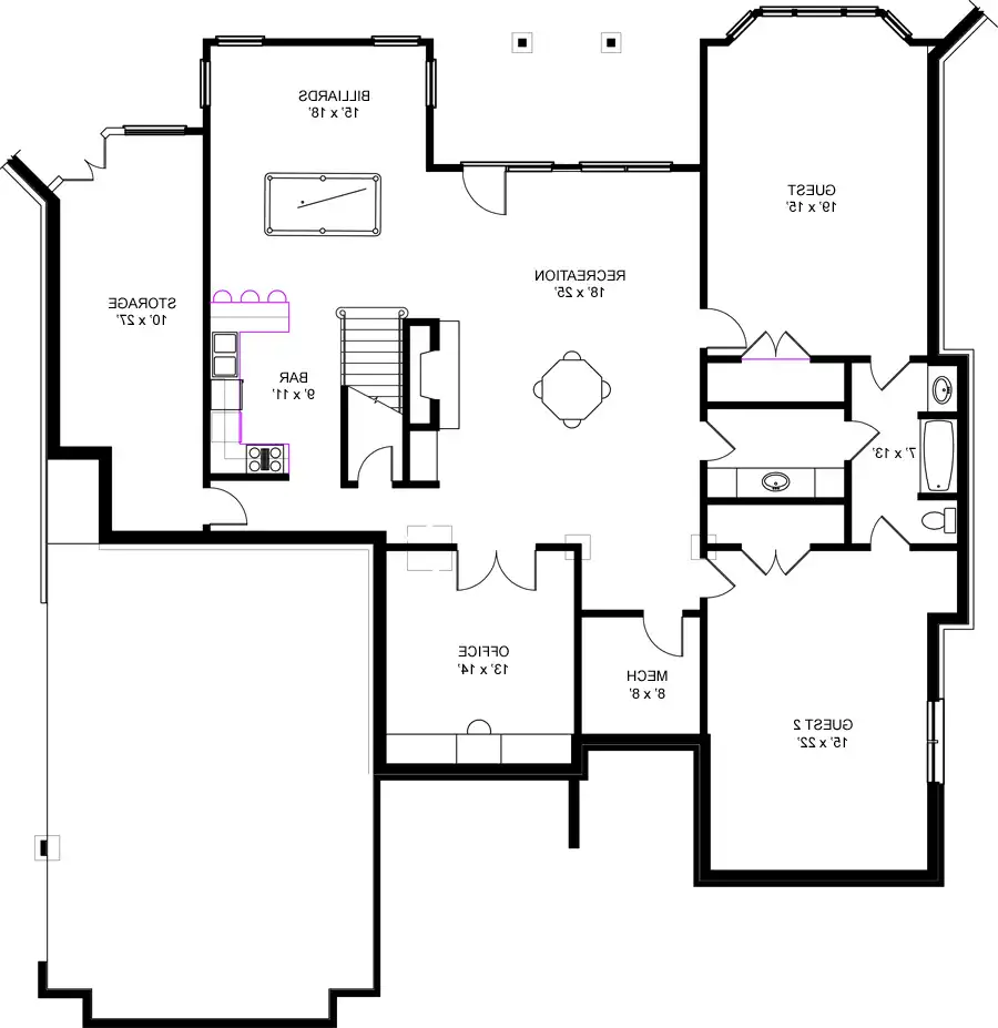 Basement Floor Plan