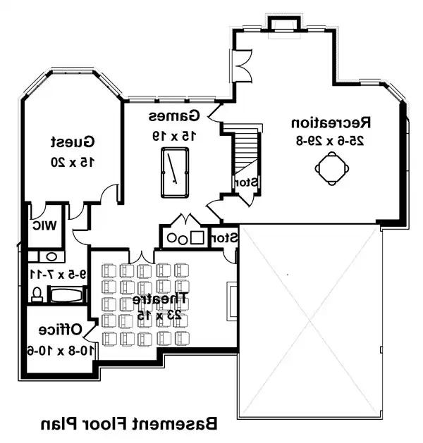 Basement Floor Plan
