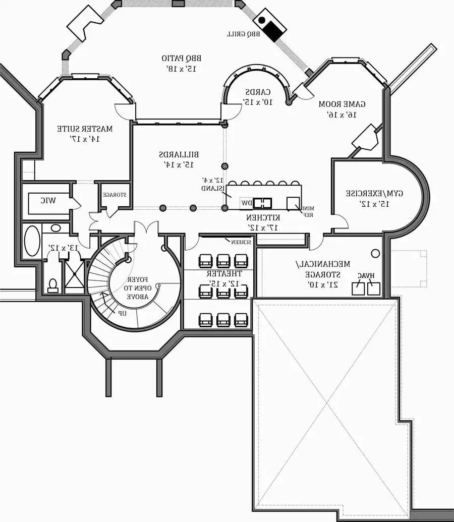 Basement Floor Plan