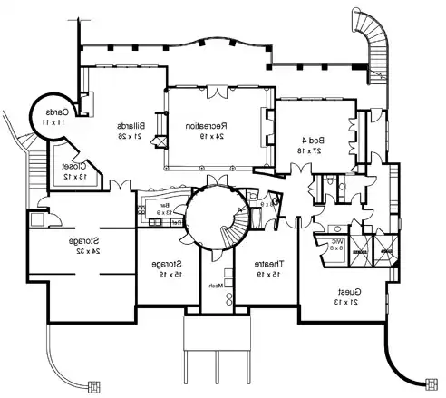 Basement Floor Plan