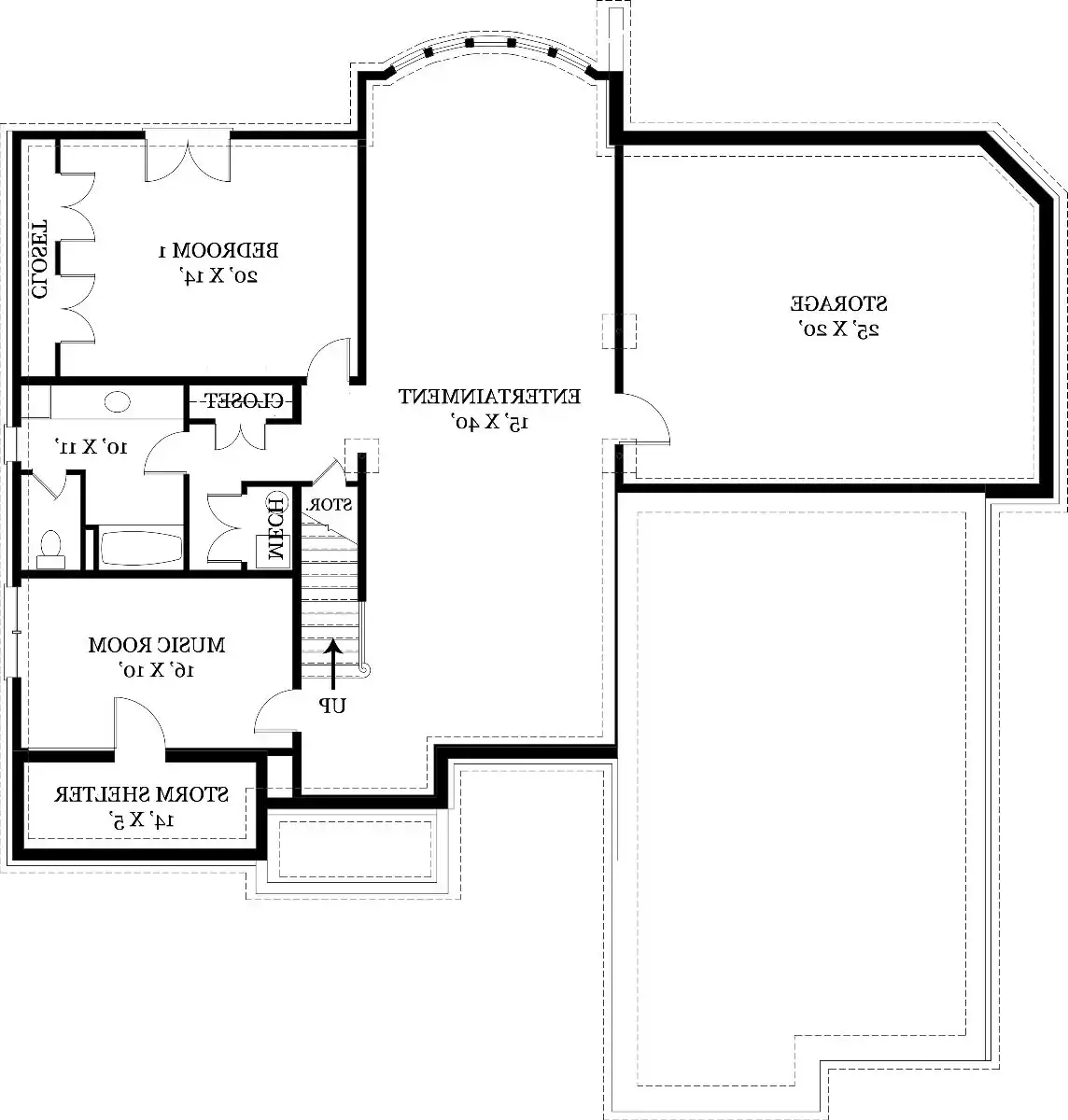 Basement Floor Plan