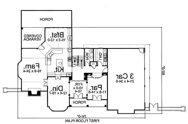 1st Floor Plan