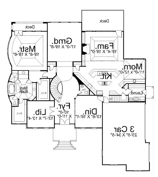 1st Floor Plan