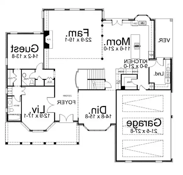 1st Floor Plan