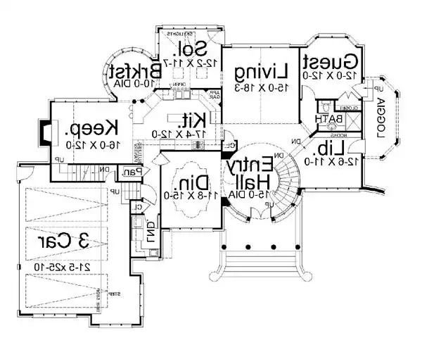 1st Floor Plan