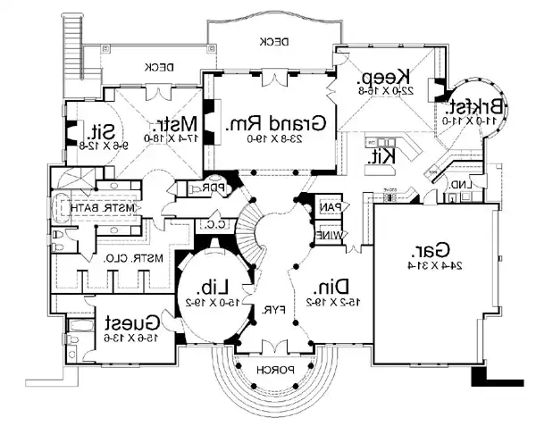1st Floor Plan