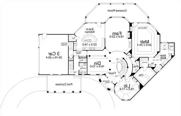 1st Floor Plan