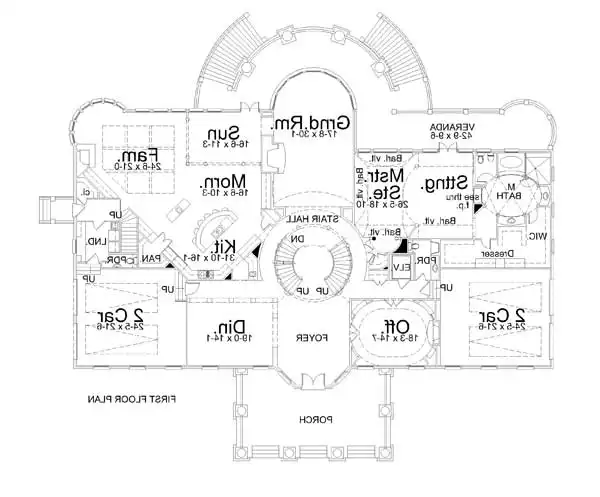 1st Floor Plan