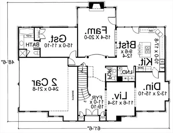 1st Floor Plan