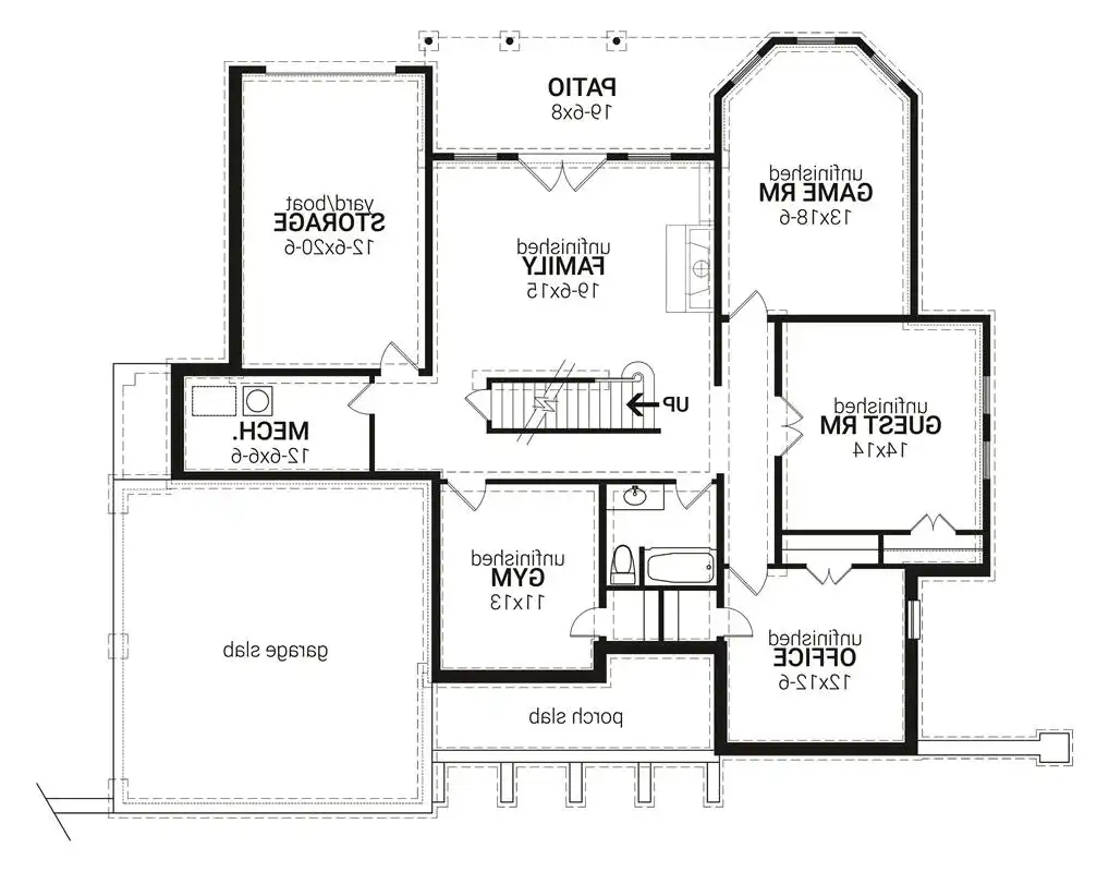 Basement Floor Plan
