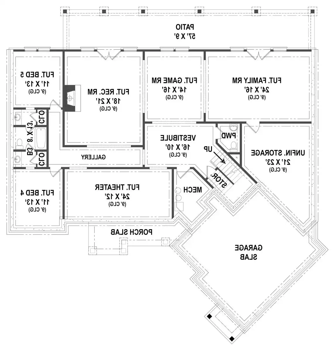 Basement Floor Plan