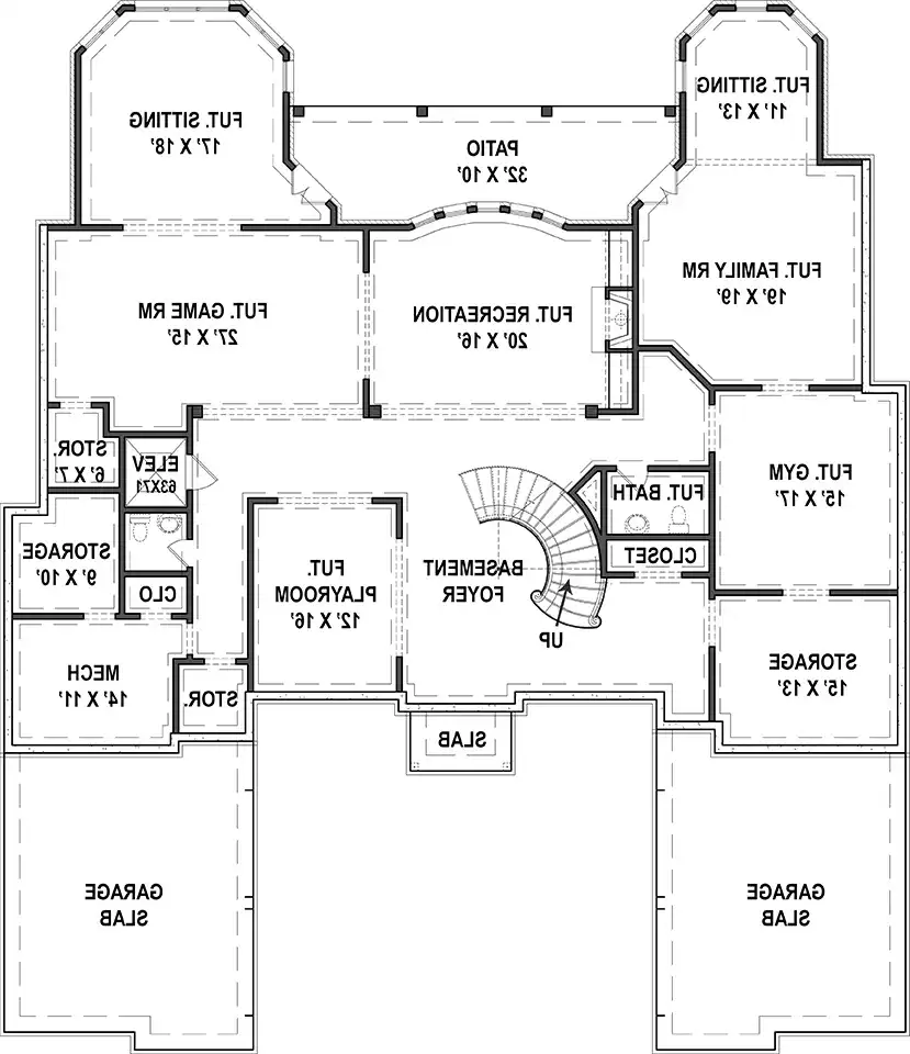 Basement Floor Plan