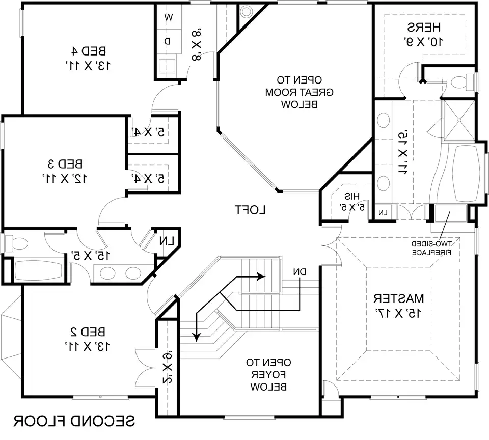 2nd Floor Plan