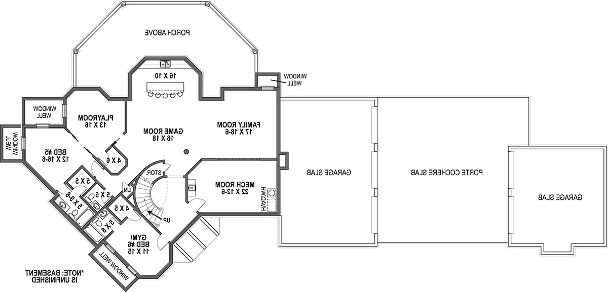 Basement Floor Plan