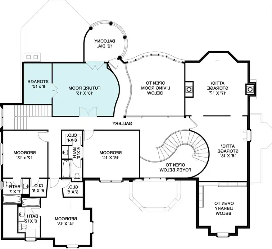 2nd Floor Plan