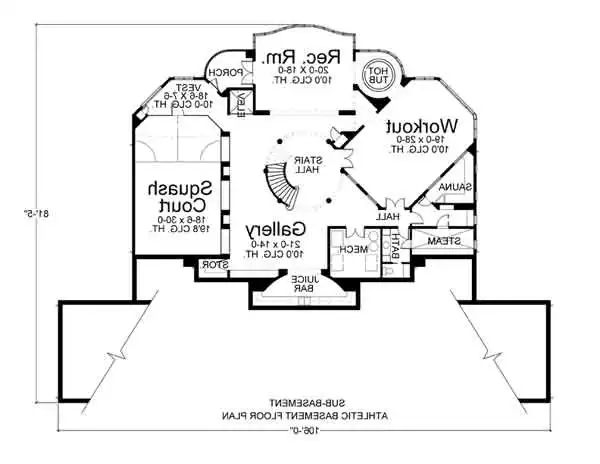Basement Floor Plan