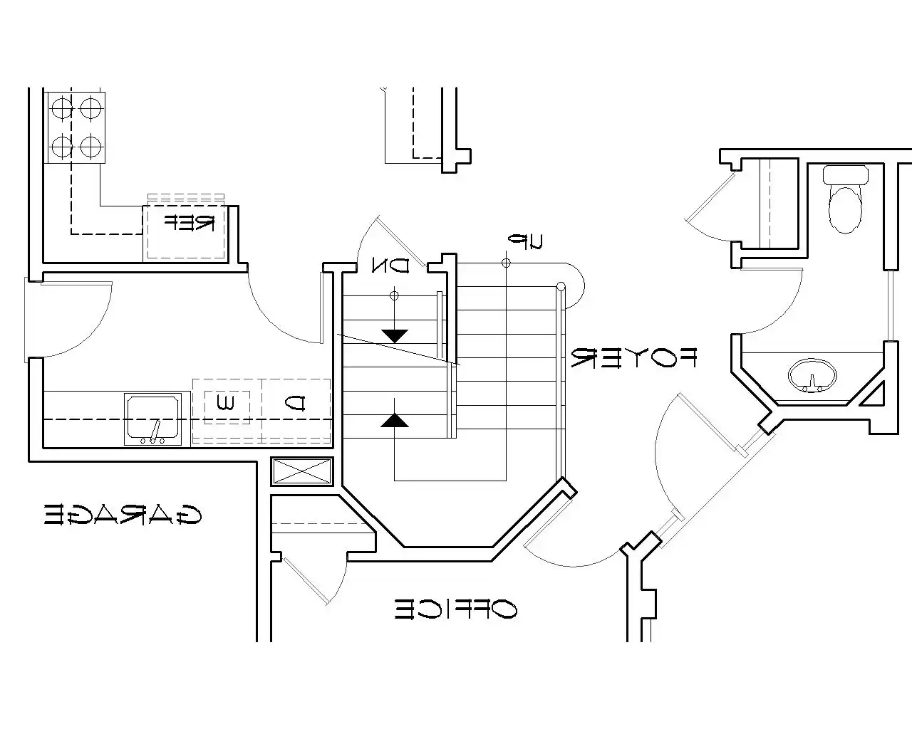 Basement Stair Location