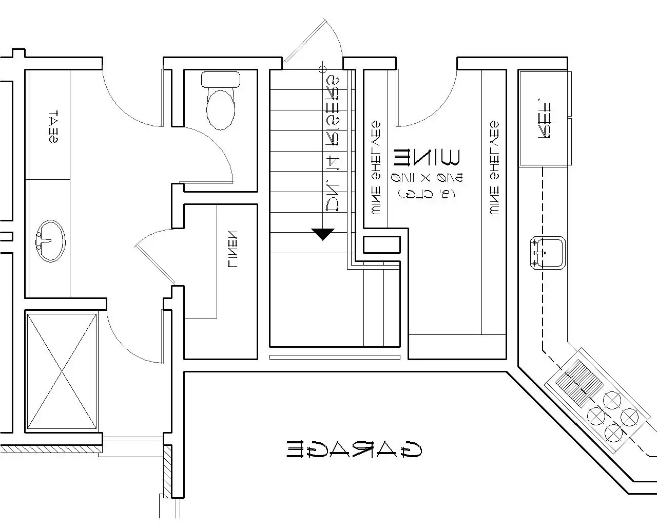 Basement Stair Location