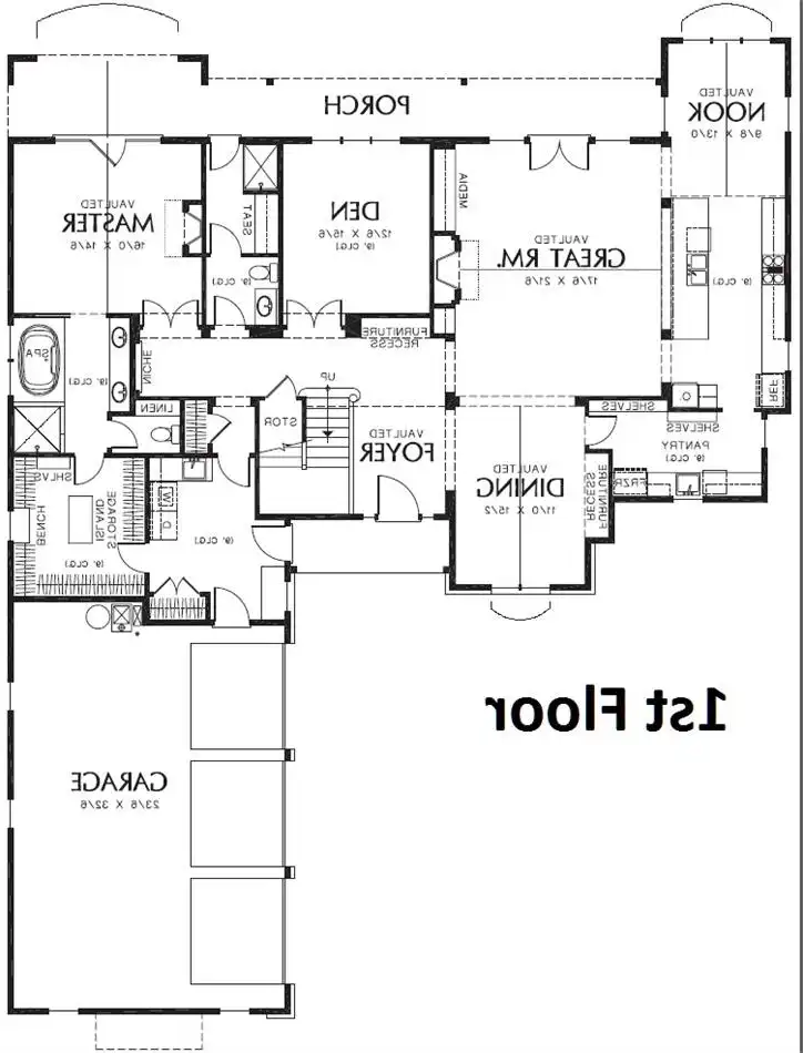 1st Floor Plan