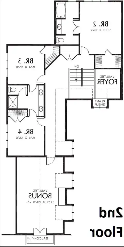2nd Floor Plan