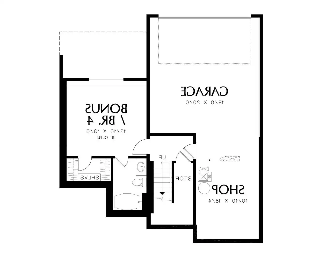 Lower Floor Plan