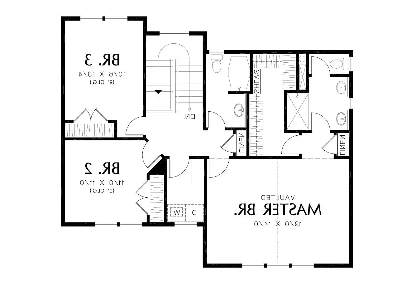 Upper Floor Plan