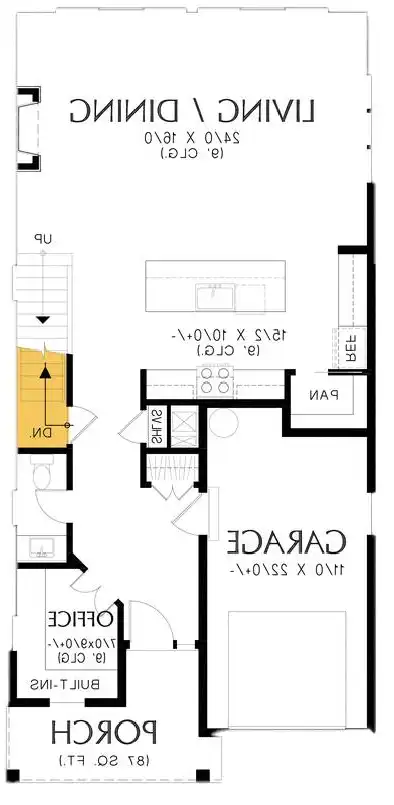Basement Stair Location